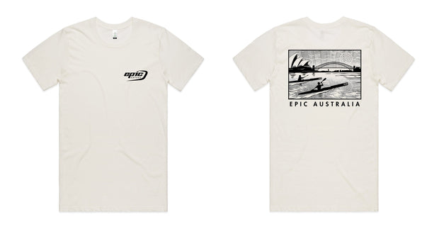 Organic Cotton Epic Kayaks Design Tee - Epic Kayaks Australia